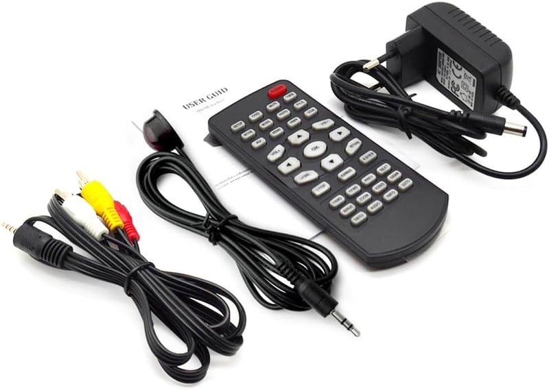 HONEY BEAR Full HD 1080P médialejátszó TV box 2TB külső merevlemezhez HDMI USB