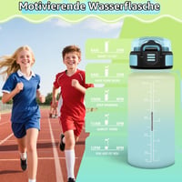 HoneyHolly dječja sportska boca 500 ml, bez BPA, prikladna i za gazirana pića, boca za vodu sa slamkom, nepropusna, za školu, teretanu, biciklizam 6
