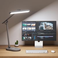 Honeywell H4 Sunturalux LED Íróasztali Lámpa - Szembarát Olvasólámpa 3 Színhőmérséklettel, 5 Fényerőszinttel, Automatikus Fényérzékelővel, I 1