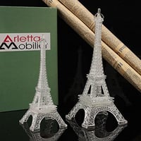 Honfitat LED Asztali Lámpa Eiffel Torony Színváltó Éjszakai Fény 25cm 2