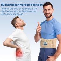 HONGJING Decompression háti támasz alsó hátfájdalom enyhítésére, felfújható lumbális rögzítő 2