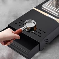 Hongmo Espresso Knock Box Fiók Típusú Kávézacc Gyűjtő Eltávolítható Ütővel 6