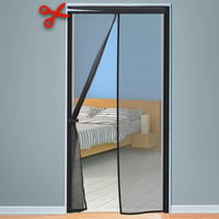 HONGTAISHENG Mágneses Szúnyogháló Ajtóra 100x210cm Rugalmas Függöny Rovarháló 1
