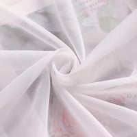 HongYa Voile Függöny Fodros Szalaggal 245x145 cm Fehér 7