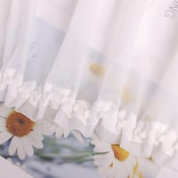 HongYa Voile Függöny Fodros Szalaggal 245x145 cm Fehér 6