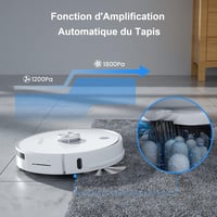 HONITURE Q6 Pro robotporszívó kiegészítő szett - Szőrös háziállatok, kemény padló és szőnyeg 5