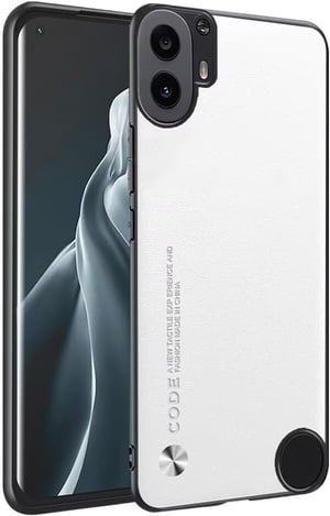 Puzdro s koženým vzhľadom pre CMF Phone 1 HONLEN - biele