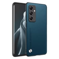 Obchodné kožené puzdro na telefón HONLEN pre Samsung Galaxy A14 5G / A14 4G (6,6 palca) so zafírovo modrým zadným krytom 1