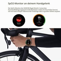Inteligentné hodinky HONOR MagicWatch 2 46 mm čierne, 1,39" AMOLED, 14-dňová výdrž batérie, SpO2 a meranie tepu, Bluetooth hovory, vodotesnosť 5ATM, 15 športových režimov 3