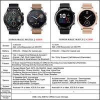 Inteligentné hodinky HONOR MagicWatch 2 46 mm čierne, 1,39" AMOLED, 14-dňová výdrž batérie, SpO2 a meranie tepu, Bluetooth hovory, vodotesnosť 5ATM, 15 športových režimov 7