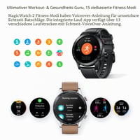 Inteligentné hodinky HONOR MagicWatch 2 46 mm čierne, 1,39" AMOLED, 14-dňová výdrž batérie, SpO2 a meranie tepu, Bluetooth hovory, vodotesnosť 5ATM, 15 športových režimov 5