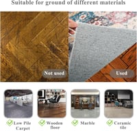 Honorstar 150x120 cm irodai szék alátét kemény padlóhoz és szőnyeghez 3