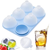 Set za kućni koktel bar: 4x jigger + 6x čaša za shot + kalup za led + 300x miješalica 4