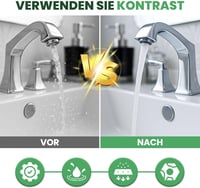 Honyear 10 db M24 Csapszűrő Perlátor Fúvóka ABS Szűrővel - Sárgaréz Víztakarékos Csapbetét Szerelőkulccsal - Konyhai és Fürdőszobai Csaptele 4