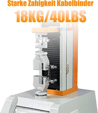 Honyear 1000 db fekete kábelkötegelő szett UV és hőálló 3