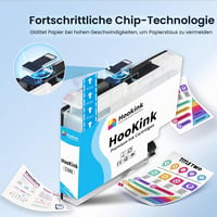 Kompatibilná atramentová kazeta Hookink LC421XL LC-421XLVAL pre tlačiarne Brother DCP-J1050DW, DCP-J1140DW, MFC-J1010DW, 8-dielne multipack balenie 4