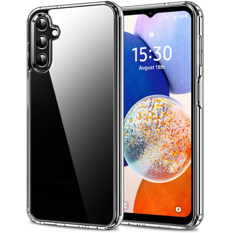 Husă HOOMIL pentru Samsung Galaxy A14 4G/5G, transparentă – Protecție anti-îngălbenire, spate din TPU cristalin