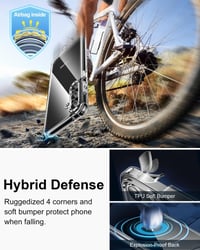 Husă transparentă HOOMIL pentru Samsung Galaxy S23 FE 5G – Husă cu protecție împotriva îngălbenirii, cristal clară 5