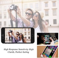 Hoonyer iPhone 6S LCD érintőképernyő csere Home gombbal és kamera flexszel - fekete 7