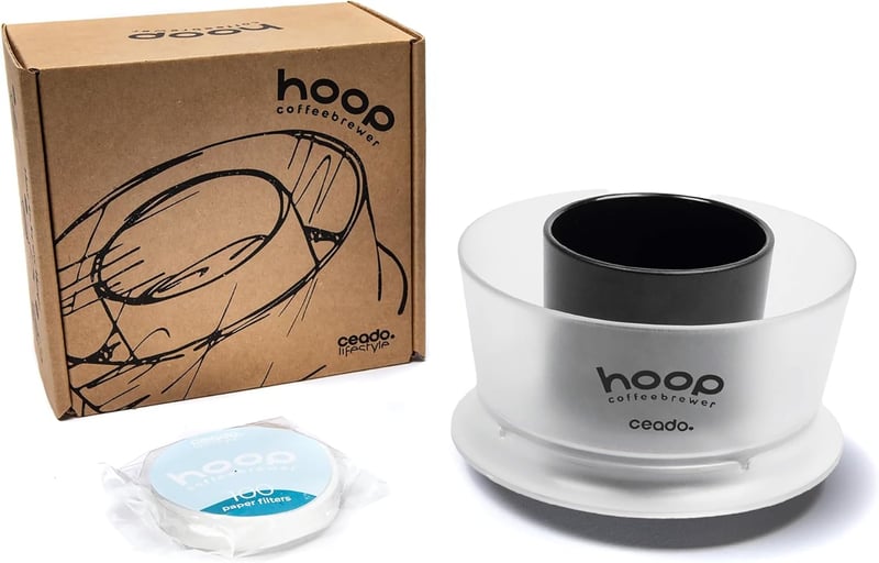 Hoop Coffee Brewer manuális csepegtetős kávéfőző radiális infúzióval