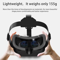 Hoorawwi Mini VR-szemüveg okostelefonhoz, 5–7,2", 3D filmekhez és játékokhoz 3