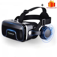 Hoorawwi VR Headset kontrollerrel és fejhallgatóval iOS és Android okostelefonokhoz 2