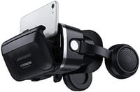 Hoorawwi VR Headset kontrollerrel és fejhallgatóval iOS és Android okostelefonokhoz 3