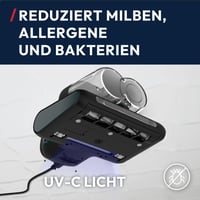 Aspirator pentru saltele Hoover HMC5 CORE antiacarieni 4-în-1 cu funcție Beat&Roll, lumină UV-C, pentru păr de animale și alergeni, rezervor XL de 600 ml, pentru saltele și tapițerie 5