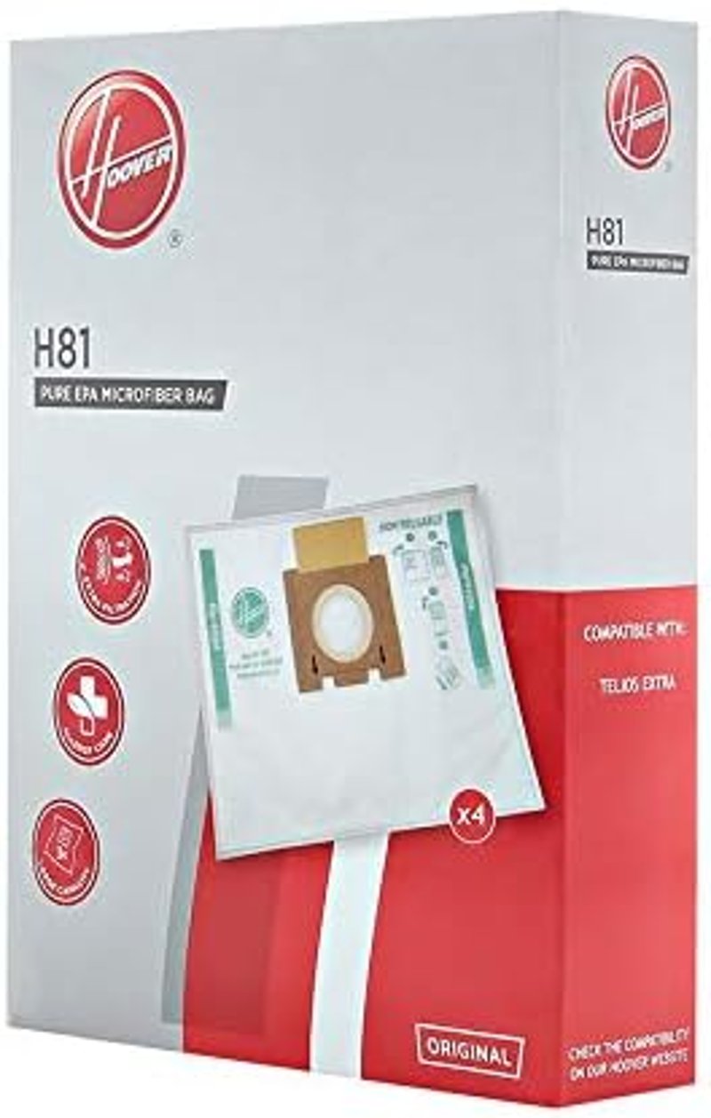 Hoover Pure HEPA H81 porszívó szűrő Telios Extra 4db