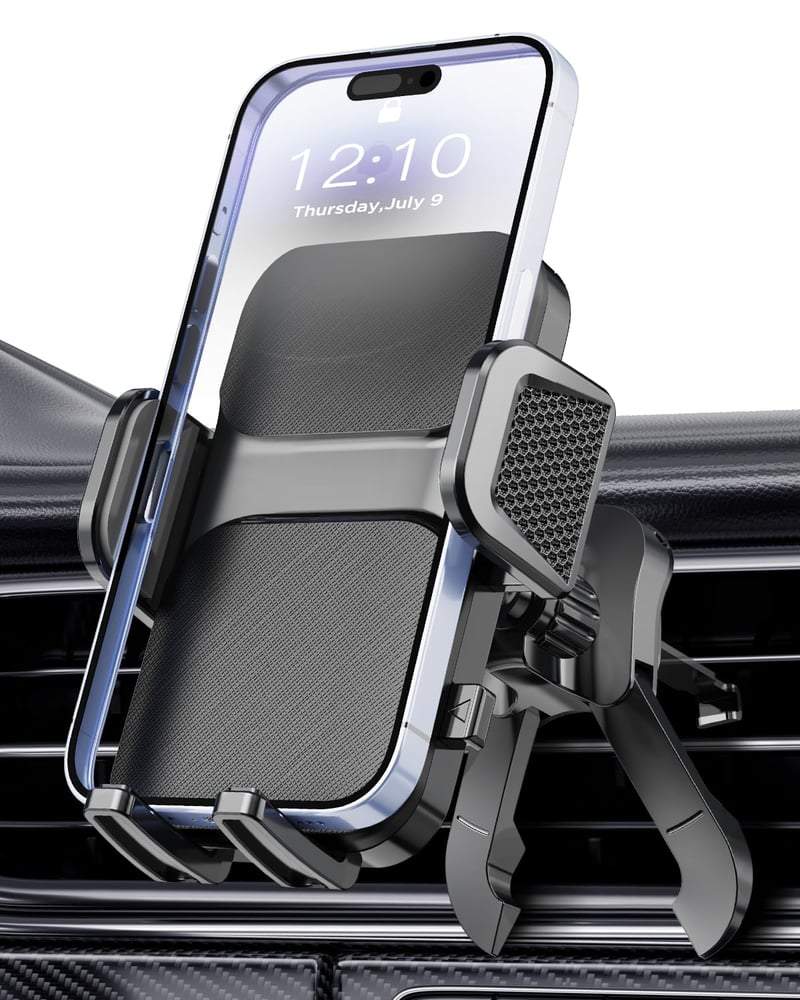 Suport Auto pentru Telefon Hoppac cu Cârlig Consolidat - Suport Sigur pentru Telefon Mobil în Mașină