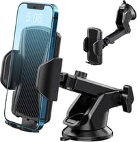 Hoppac autós telefontartó szélvédőre, 360° forgatható, erős szívókorongos rögzítés 1