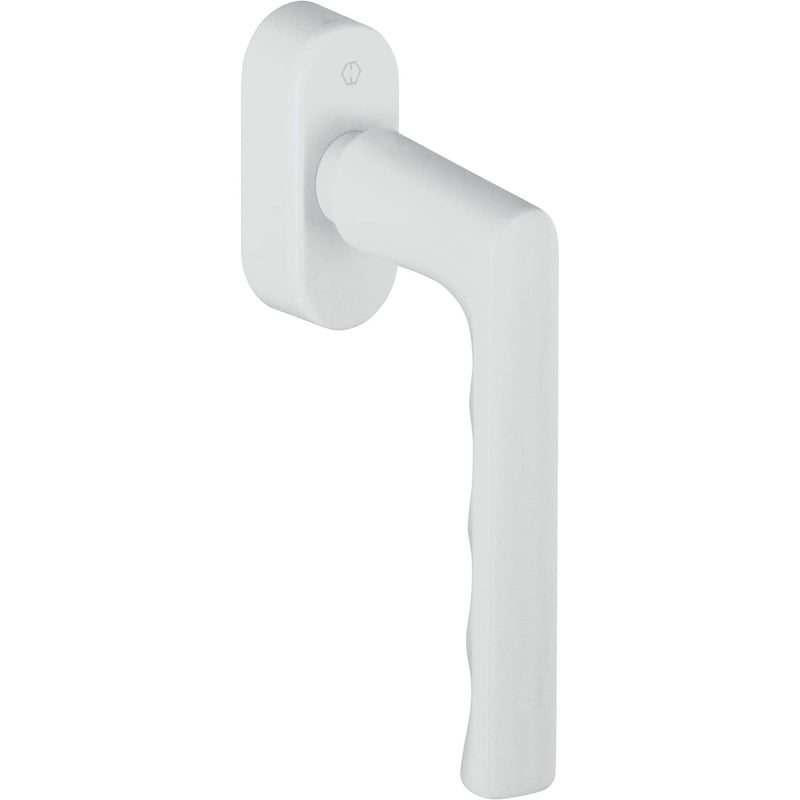 Mâner fereastră HOPPE Hamburg-Secu Forte 11701353, 90°, pătrat 32-42, alb