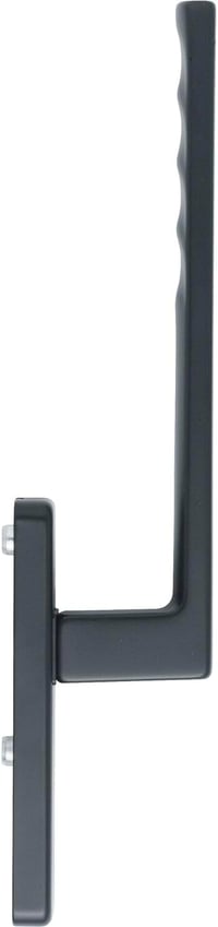 Hoppe Toulon UG Aluminium Tolóajtó Kilincs 253mm Fekete Matt 1