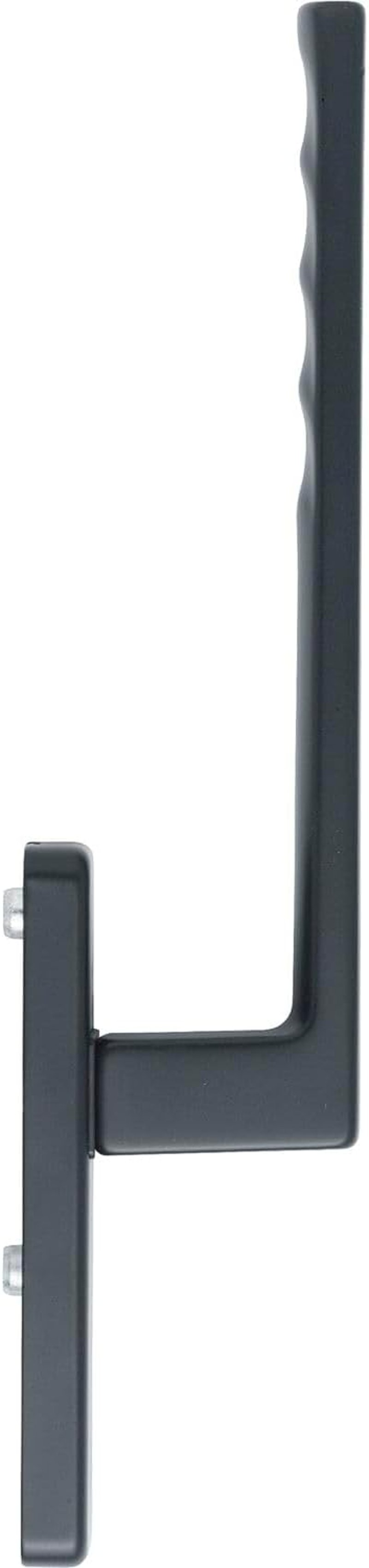 Hoppe Toulon UG Aluminium Tolóajtó Kilincs 253mm Fekete Matt