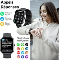 Inteligentné hodinky Hosgubo s 1,91" HD displejom, meraním tepu/spánku/SpO2, IP68 – fialové 6