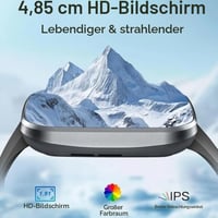 Inteligentné hodinky Hosgubo s 1,91" HD displejom, meraním tepu/spánku/SpO2, IP68 – fialové 2