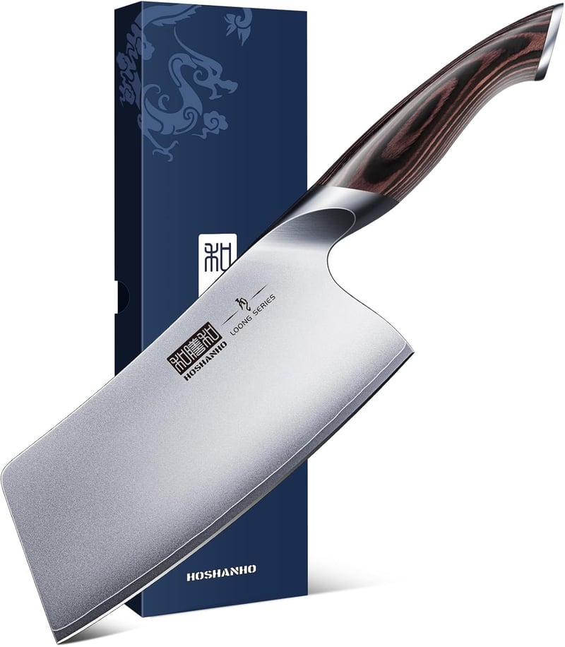 HOSHANHO 18 cm Konyhai Szeletelő Kés Rozsdamentes Acél Ergonomikus Nyéllel