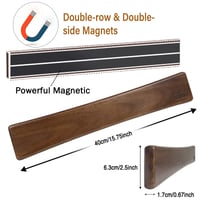 HOSHANHO magnetski držač za noževe, zidni magnetski stalak za kuhinjske noževe 2