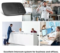 Interfon wireless bidirecțional HOSMART cu tehnologie nouă, full-duplex, rază de acțiune de 500 m, pentru casă și afaceri 6