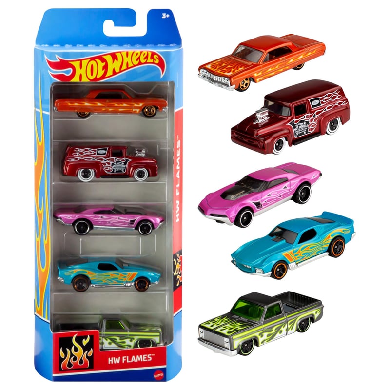 Darčeková súprava autíčok Hot Wheels 01806 1:64 – 5 ks