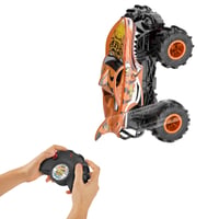 RC auto na diaľkové ovládanie Hot Wheels Monster Trucks HW Tiger Shark v mierke 1:24, s pohonom 4WD a terénnymi pneumatikami, HNV03 6