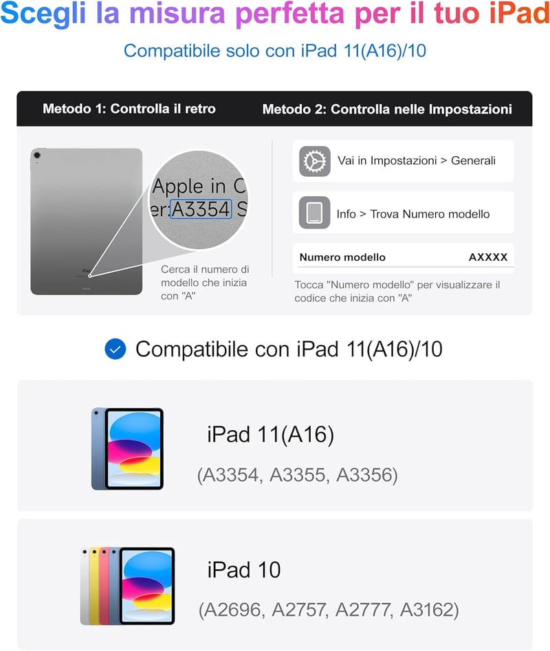 HOU iPad 11/10 Generáció Billentyűzetes Tok Forgatható Billentyűzettel és Ceruzatartóval