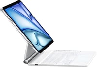 HOU iPad Air 11 (M3 2025/M2 2024)/Air 5/Air 4 Bluetooth Billentyűzetes Tok, iPad Pro 11 Kompatibilis, 7 Színű RGB Háttérvilágítás, Touchpad, 1