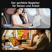 HOU Magic Keyboard iPad Pro 13 (M4) Tokkal - QWERTZ Billentyűzet, Bárhol Kattintható Trackpaddel, 7 Színű Háttérvilágítás, Mágneses Dizájn,  6