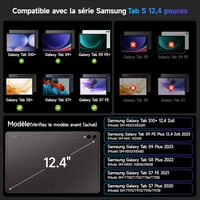 HOU Samsung Galaxy Tab S10+/S9+ Mágneses Billentyűzet Tok S-Pen Tartóval 2