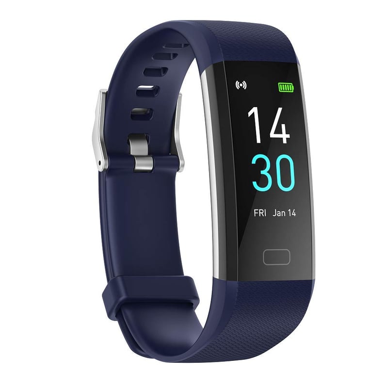 Ceas inteligent HOUAN, fitness tracker, monitorizare activitate, temperatură corporală, puls, tensiune arterială, rezistent la apă IP68, monitorizare somn, pedometru, pentru femei și bărbați