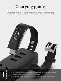 Ceas inteligent HOUAN, fitness tracker, monitorizare activitate, temperatură corporală, puls, tensiune arterială, rezistent la apă IP68, monitorizare somn, pedometru, pentru femei și bărbați 7