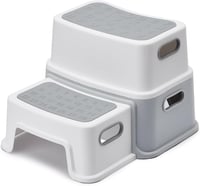 HOUSE DAY Gyerek Lépcsőzés 2 Fokos 25cm Magas Fürdőszobai Wc Lépcsőke Csúszásmentes Talppal 1