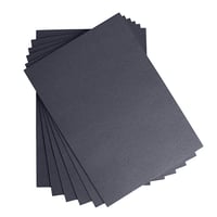 House of Card & Paper čierny kartón A3 210 g/m², balenie 50 listov na tlač a kreatívne tvorenie 1