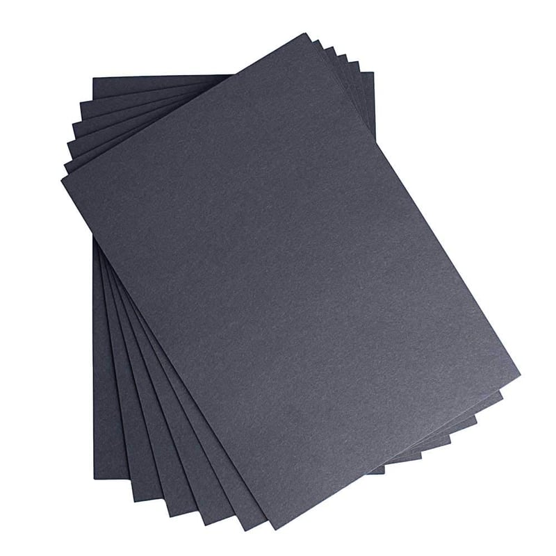 House of Card & Paper čierny kartón A3 210 g/m², balenie 50 listov na tlač a kreatívne tvorenie